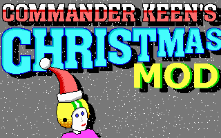 Title screen of Xmas Mod.