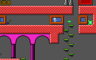 Keen stands in a tunnel above some arches